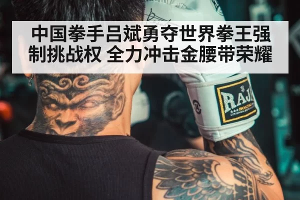 中国拳手吕斌勇夺世界拳王强制挑战权 全力冲击金腰带荣耀